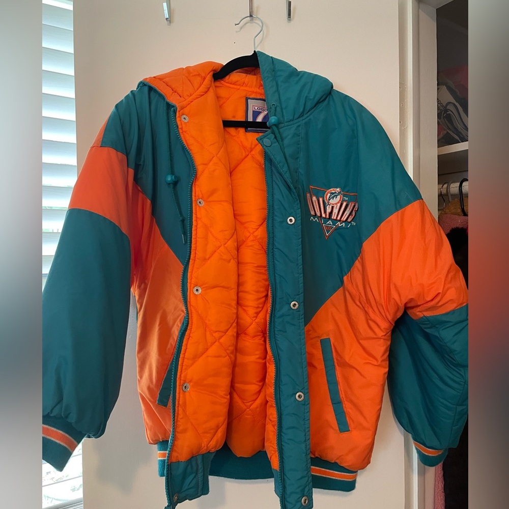 Miami Dolphins Winter Coat